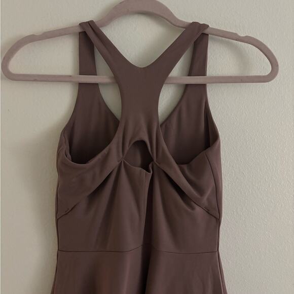 Girlfriend Collective Brown Activewear Dress XS - Picture 4 of 8